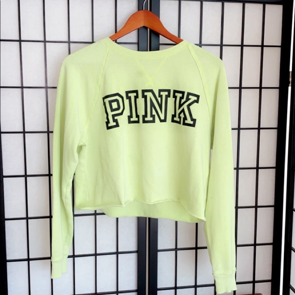 PINK Cropped long sleeve